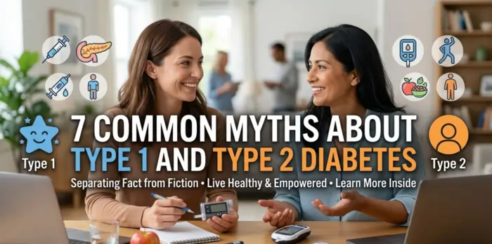 Common Myths About Type 1 and Type 2 Diabetes