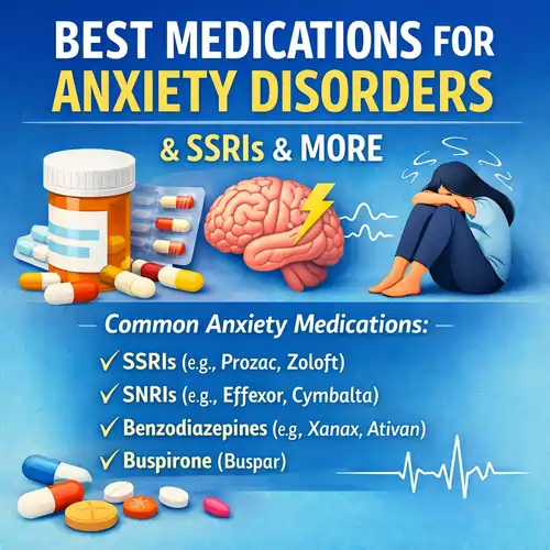 Best Medications for Anxiety Disorders
