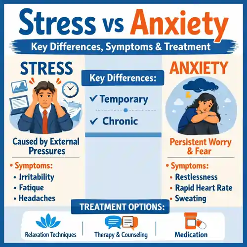 Stress vs Anxiety