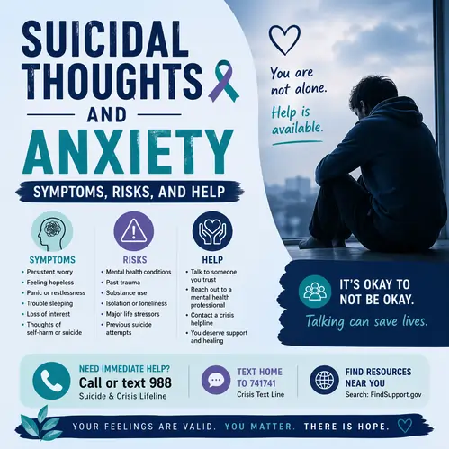 Suicidal Thoughts and Anxiety