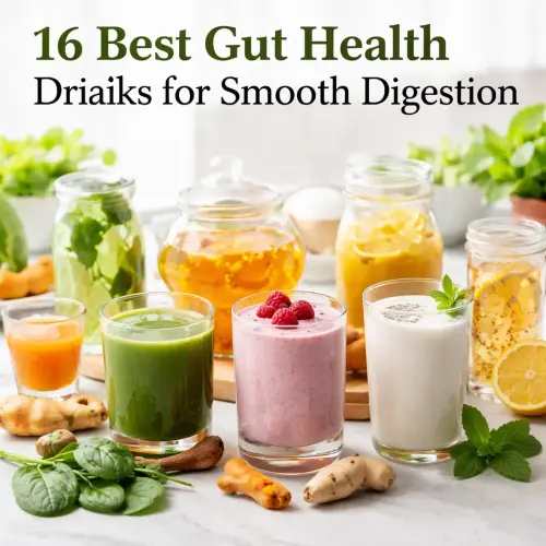 best drinks for gut health and smooth digestion