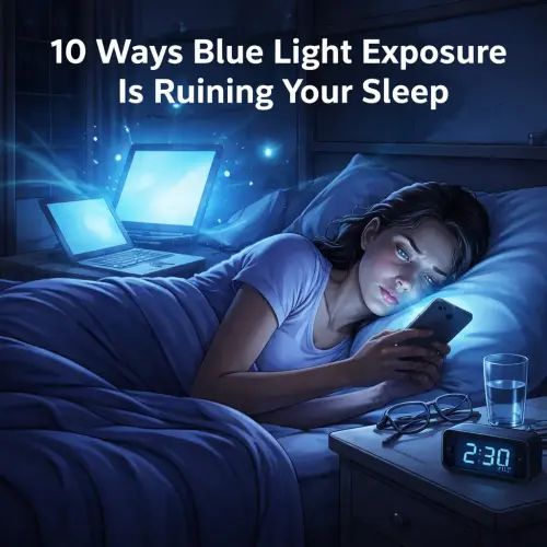 blue light exposure sleep