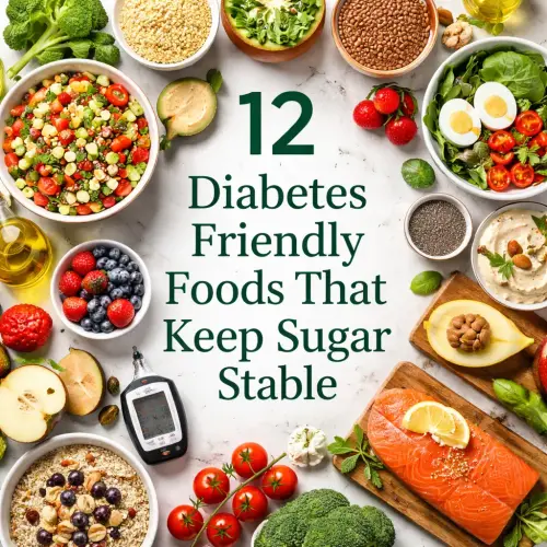 Diabetes Friendly Foods That Keep Sugar Stable