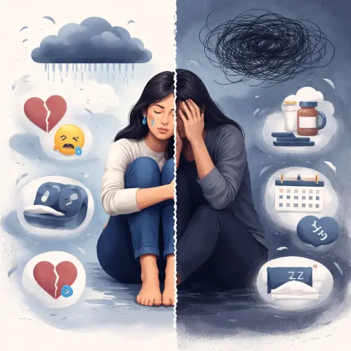 Differences Between Depression and Sadness