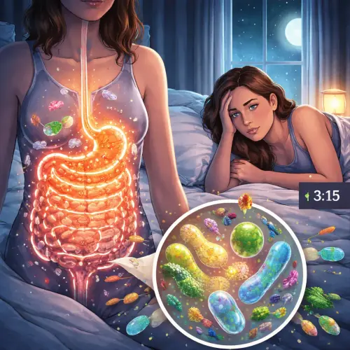 gut health issues affecting sleep