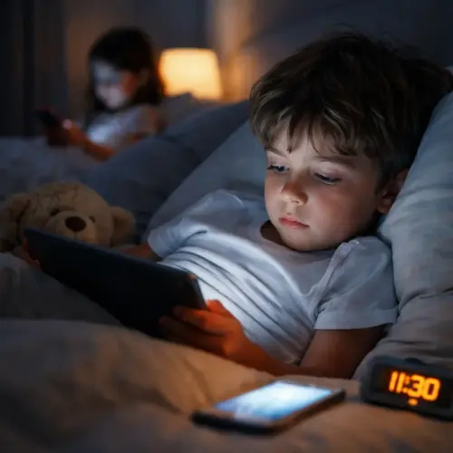 screen time habits causing sleep disorders in children