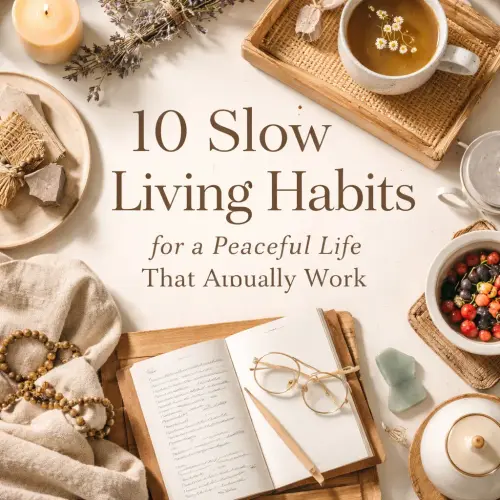 slow living habits