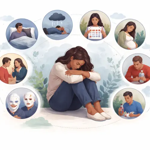 types of depression disorders