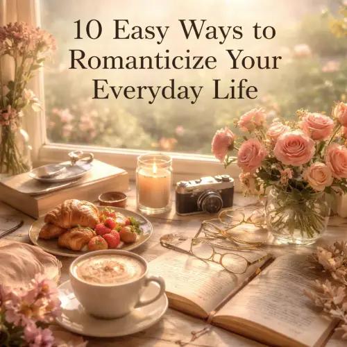 ways to romanticize your everyday life